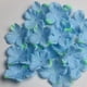 thumbnail image 4 of Pétalos de rosa, flores esparcidas, hojas decorativas, manualidades y artículos para el hogar. Azul, 4 of 7