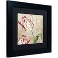 thumbnail image 2 of Trademark Fine Art "Peppermint Tulips I" Canvas Art by Color Bakery Black Matte, Black Frame, 2 of 4