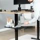 thumbnail image 5 of Estante para patas para debajo del escritorio VIVO DESK-SF02LU, ajustable, negro, 5 of 9