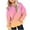 Hot Pink, variant on LOVZFMLL Hoodies for Girls Gradient Fashion Casual Loose Hooded Sweatshirt Long Sleeve Round Neck Pocket Pullover Tops Toddler Girls Spring Fall Clothes 2-3 Years