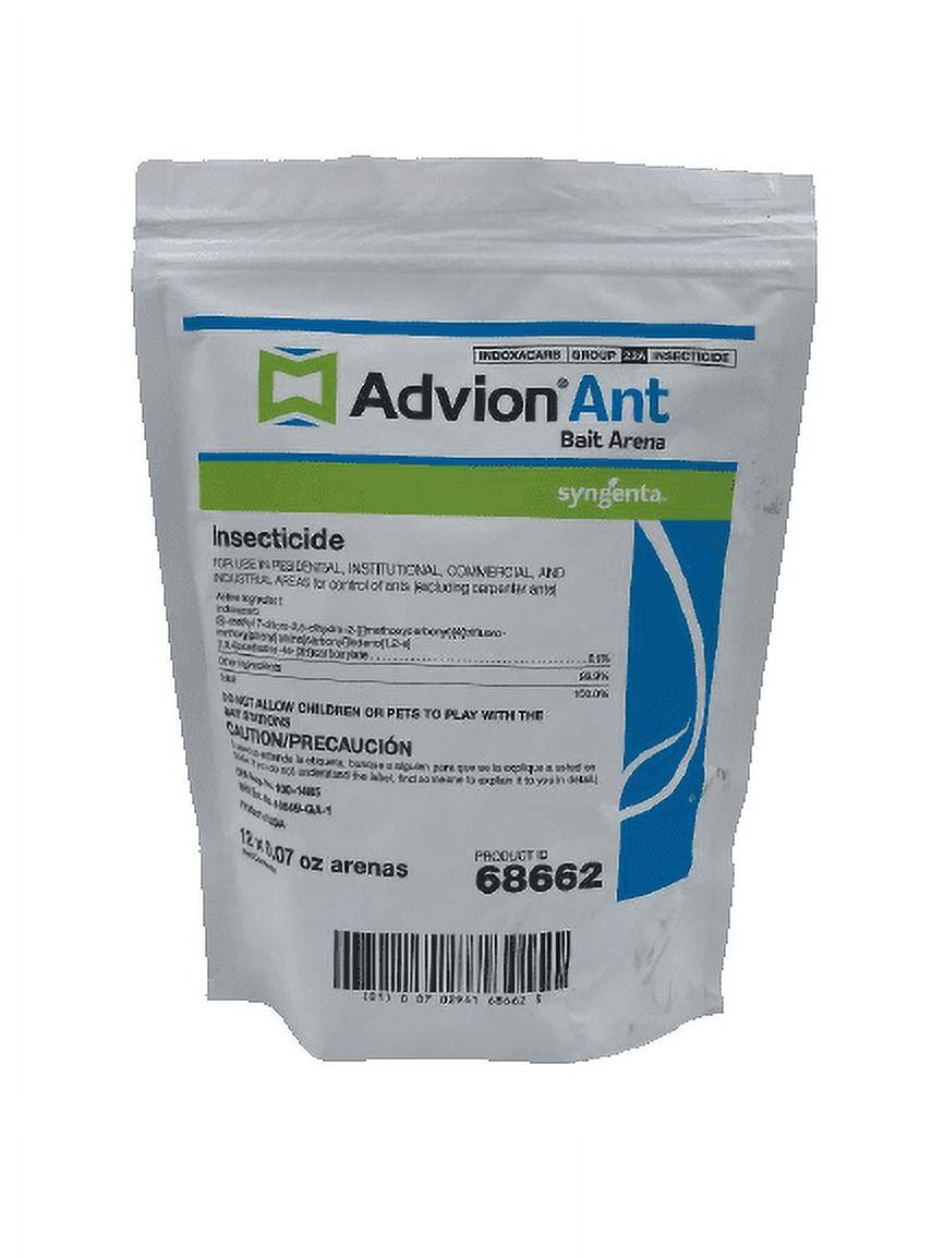Advion Ant Bait Arena Insecticide - Effective Ant Control - 1 Bag (12 Bait Stations) by Syngenta