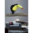 thumbnail image 2 of Wallhogs Toucan II Cutout Wall Decal, 2 of 2