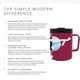 thumbnail image 2 of Taza de café Simple Modern NCAA Virginia Tech Hokies 350 ml, 2 of 7