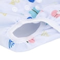 thumbnail image 4 of BIMZUC Baby Swim Pants Waterproof Button Adjustment Breathable Washable Reusable Toddlers Swim Diaper for Swimming Lesson T13 (7.87 x 5.91 inches / 20 x 15 cm), 2 Count, 4 of 9