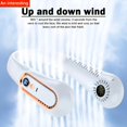 thumbnail image 2 of Leaf-Free Neck Fan/Portable Rechargeable Cooler Fan with 5-Speed And Digital Display/Advanced Technology And Blade-Free Design for Outdoor Sports, 2 of 8
