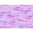 thumbnail image 1 of Ahgly Company Machine Washable Indoor Rectangle Transitional Heliotrope Purple Area Rugs, 2' x 4', 1 of 7