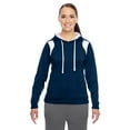 thumbnail image 2 of TT30W Team 365 Ladies' Elite Performance Hoodie Sport Dark Navy/White 2XL, 2 of 2