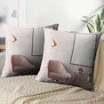 thumbnail image 3 of LALILO Throw Pillow Covers Mock Interior With Chair And Mockup Cushion Cover 18" x 18", 2 Pack, 3 of 6