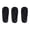 Black, variant on 3 Pair No Show Socks Womens&Mens Breathable Ice Silk Soft Non-Slip Thin Sports Socks Compression Socks