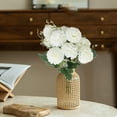 thumbnail image 2 of Byujiro Artificial Flowers Ball Chrysanthemum Fake Flowers Bundle Wedding Home Furnishings Hotel Interior Decoration Artificial Flowers Decorative Ornaments, 2 of 6