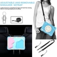 thumbnail image 5 of Allytech iPad 10th Generation Case 10.9" 2022, Rugged Protective Shockproof with Shoulder Strap Rotating Stand Three Layes Case Cover for Apple iPad 10th Gen 10.9" - Blue, 5 of 9