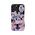 thumbnail image 1 of Funda de silicona con diseño de gato y perro, carcasa de Japón para iPhone 14, 13, 12, 11 Pro Max Fivean unisex, 1 of 2