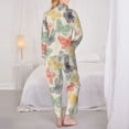 thumbnail image 3 of Bingfone Womens Pajama Sets Butterfly Print,Long Sleeve Loungewear Pajamas Set-Small, 3 of 8