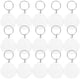 thumbnail image 3 of BRIGHTFUFU 100pcs circular transparente en blanco inserto acrílico foto de la imagen del llavero del llavero del llavero del llaver, 3 of 8