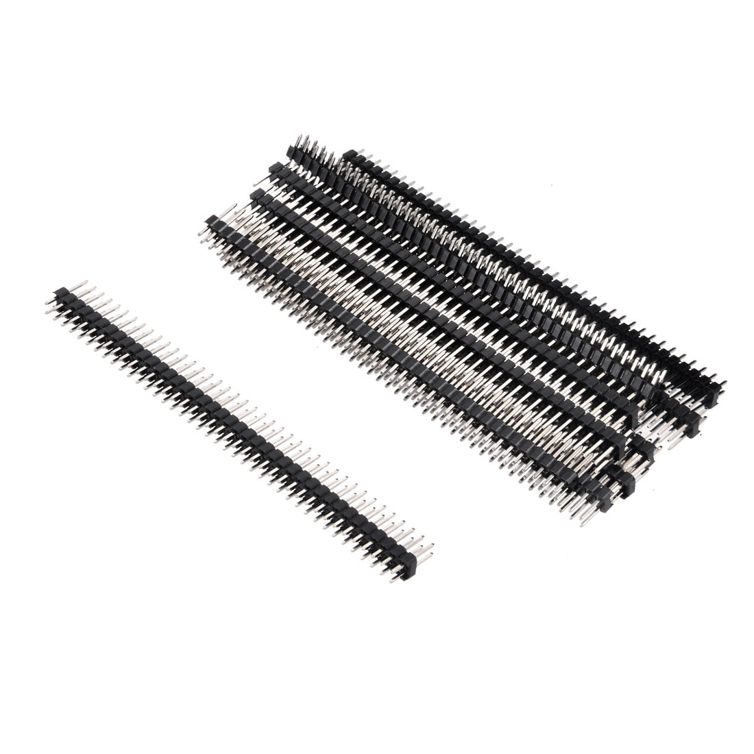 10PCS 1*40 40Pin 2.54mm 19mm Long single row Male Breakable Pin Header 