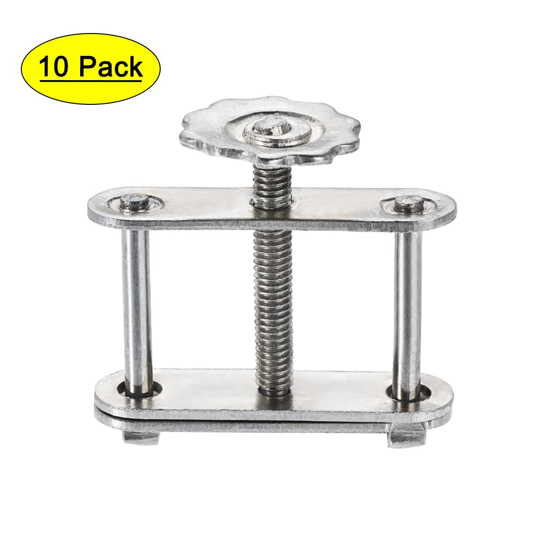 Unique Bargains Flow Control Clamps Iron Adjustable Screw Compressor