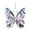 living room decor, variant on 2D Acrylic Butterfly Hanging Ornament, Sky Blue 2D Flat Design With Crystal - Like Floral Details And Heart - Shaped Hanger, For Home Wall Decor, Bedroom, Living Room, Party