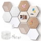 thumbnail image 1 of Tableros Hexagonales de Corcho para Decoración de , Paquete de 10 Unidades, Tableros de Corcho con 50 Chinchetas, Tablero de Corcho para Oficina y Hogar, 1 of 5