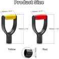 thumbnail image 2 of LinenLoon Shovel D Grip Handle. 1-1/4" Inner Diameter 32mm PVC Spade Snow Shovel Replacement Handle Garden Accessories for Digging Raking Tool Red-Black, 2 of 5