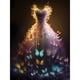thumbnail image 1 of (B6417) Vestido Novia Ensueño Con Diamantes Serie Abstracta Resina 30*40CM, 1 of 9
