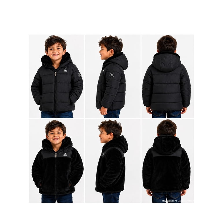 Reebok Toddler Reversible Puffer Coat photo 2