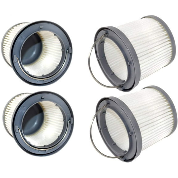 HQRP 4-Pack Washable Filter for Black & Decker BDH2000PL, BDH1600PL, BDH2020FLFH, BDH1620FLFH, BDH2020FL Flex Lithium Pivot Vac Vacuums