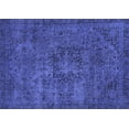 thumbnail image 1 of Ahgly Company Machine Washable Indoor Rectangle Persian Blue Bohemian Area Rugs, 5' x 7', 1 of 4