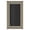 Black Coffee, variant on Modern 9'x18'Geometric Framed Plain Color Foldable Outdoor Rug Waterproof UV-Resistant Reversible Mat for Patio Picnic & RV,Black Grey
