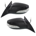 thumbnail image 2 of For 10-16 Genesis Coupe Rear View Mirror Power Heated w/Signal Light Set Pair, 2 of 5