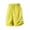 Yellow 10, variant on Karymi Women's Shorts Solid Striped Side Detail Athletic Shorts, Elastic Drawstring High Waist Casual Bermuda Shorts, Quick Dry Shorts with Pockets Jean Shorts Womens