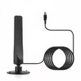 thumbnail image 1 of 12dBi 50 Millas 1080P Antena TV Receptor HDTV Digital para Interiores, 1 of 6