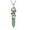 Green Aventurine, variant on Real Natural Black Obsidian Necklace for Women 24" with Lobster Clasp - Healing Crystal Necklaces for Women with Flower Wrapped Black Obsidian Pendant Jewelry Mothers Day Christmas Gifts