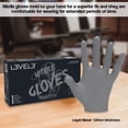 thumbnail image 3 of Guantes desechables L3 de nivel 3 sin látex de nitrilo, 100 unidades, 3 of 7