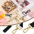 thumbnail image 4 of 1.5 Inch Swivel Clasp Hooks, 2 Pcs Detachable Snap Hook for Bag Strap Purse Lanyard DIY Craft Hardware, Gold, 4 of 7
