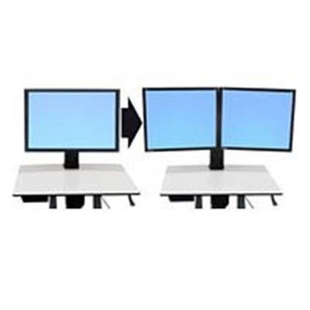 UPC: 0698833018325 | Ergotron 97-606 Workfit-C Convert to Dual Kit From Single HD Display