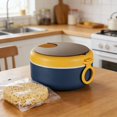 thumbnail image 4 of zhangmingg Microwave Safe Instant Soup Bowl with Leakproof Lid and Integrated Spoon Compact Portable Design for Home Dorm Use, 4 of 5