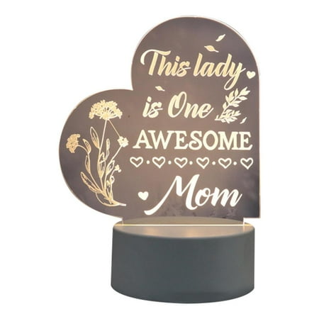 

Night Lights for Adults|Creative 3D Rechargeable Night Lights with Pressure-resistant Base|Soft Light Desk Lamp for Bedroom and Living Room Gifts for Mom