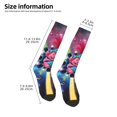 thumbnail image 2 of Goofa Trolls Band Together Pattern Adult Stockings, Color-Block Knee High Socks, Comfortable and Breathable, Soft and Stretchable, Sports, and Decoration, 2 of 6