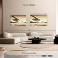 thumbnail image 4 of Elephant Stock Float Planes Wall Art - Horizontal Canvas Wall Art - Living Room Wall Decor - Transportation Canvas - Brown And Black Decor - 48" x 32", 4 of 8