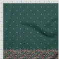 thumbnail image 3 of Soimoi Modal Satin Fabric Artistic Leaves & Flower Panel Print Sewing Fabric Yard 42 Inch Wide, 3 of 3