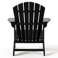 thumbnail image 6 of WestinTrends Dylan Outdoor Adirondack Chair, Black, 6 of 16