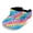 Rainbow Gradient Heart Pattern, variant on Adjustable Sport Sun Visor Hats for Sports Walking, Polyester Fabric Open Top Sports Visor Hat, Rainbow Gradient Heart Pattern