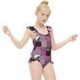 thumbnail image 4 of Hello Kitty Girls One Piece Swimsuits Hawaiian Summer Swimwear Beach Bathing Suit Outfits, 4 of 7
