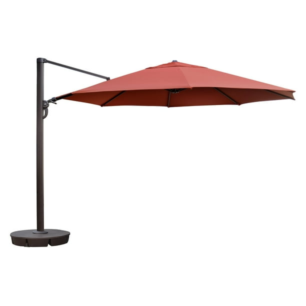 Island Umbrella Victoria 13 ft. Octagonal Cantilever Patio  