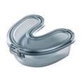 thumbnail image 2 of Estuche de limpieza para dentaduras postizas, protección dental, contenedor para aparatos de ortodoncia, práctico Azul, 2 of 9