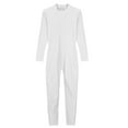 thumbnail image 5 of vastwit Men's Stretchy Full Body Leotard Spandex Zentai Unitard Gymnastics Jumpsuit Sportswear White 2X-Large, 5 of 7