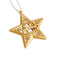 thumbnail image 2 of Christmas Tree Ornament Metal Hanging Craft Xmas Gifts Tree Hanging Craft Collectible DIY Pendant for Home Party Decor Personalized Holiday Gift for Xmas Tree, 2 of 6