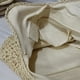 thumbnail image 3 of Bolso de playa tejido hueco para mujer, bolsos de hombro bohemios tejidos a mano, bolso de cesta, bolso de paja, bolso de rafia, bolso de paja de verano con cremallera y, 3 of 5