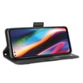 thumbnail image 5 of Case for Motorola MOTO One 5G Cover Adjustable Detachable Card Holder Magnetic closure Leather Wallet Case - Black, 5 of 5