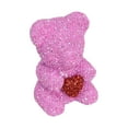 thumbnail image 4 of Esquirla Valentine's Bear Home Centerpiece Lovely Valentines Day Gifts Creative Valentines Day Decoration Holding Heart for Girlfriend Pink, 4 of 8